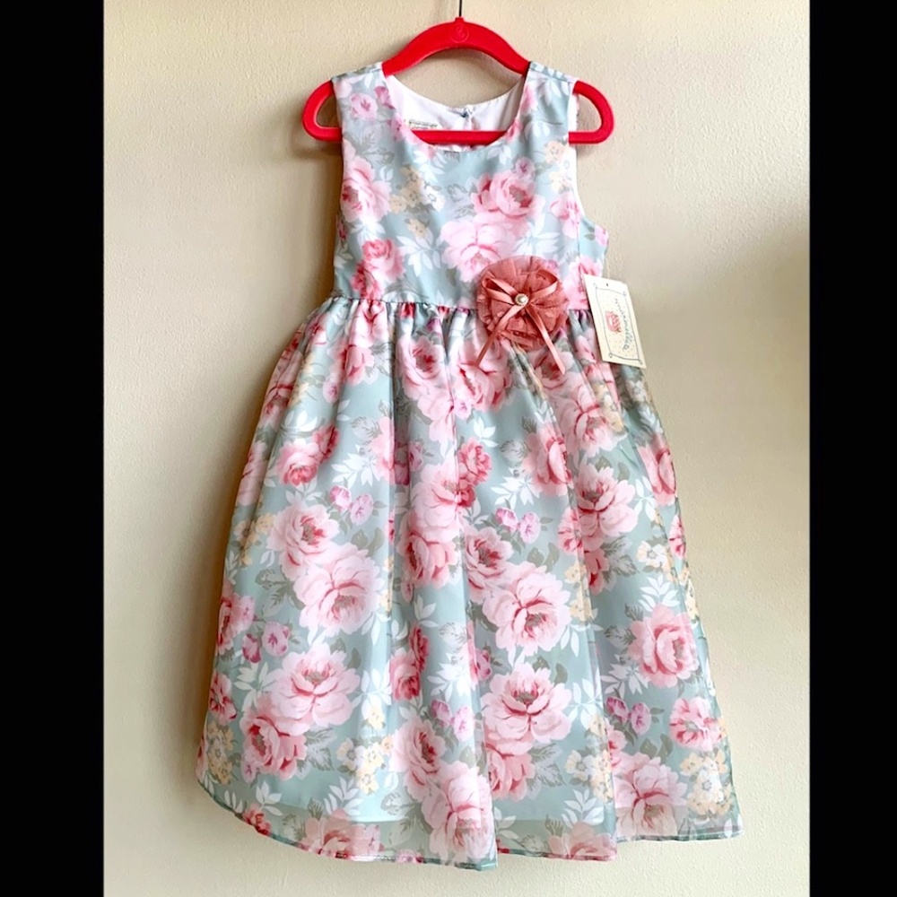 🔥HOST PICK!🔥 MARMELLATA Kids Sleeveless Floral Dress SIZE 6 (NWT)